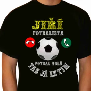 ⚽ Personalizované tričko pro fotbalistu