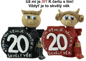 Narozeninová figurka - skvělý věk 20