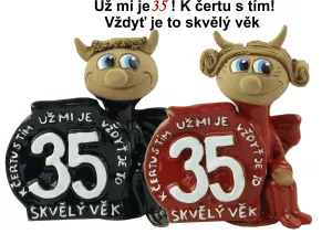 Narozeninová figurka - skvělý věk 35