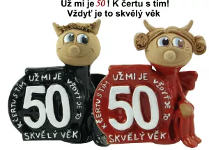 Narozeninová figurka - skvělý věk 50