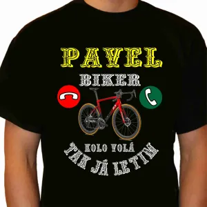 🚴‍♂️ Personalizované tričko pro BIKERA