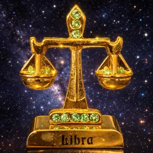 Znamení zvěrokruhu – Váhy (se Swarovski krystaly)