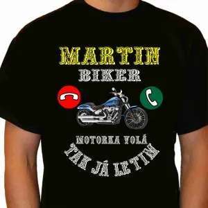 🏍️ Personalizované Tričko pro MOTORKÁŘE