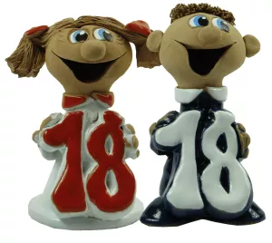 Narozeninová figurka SP s číslem 18