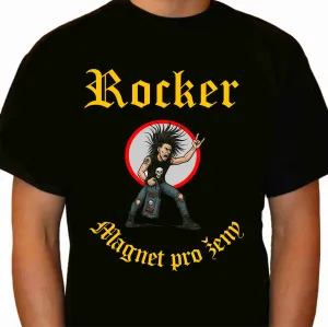 🤘 Tričko "ROCKER: Magnet pro ženy!" 😉