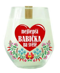 Svíčka ze sójového vosku - nejlepší babička na světě