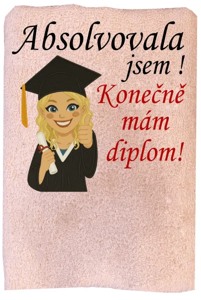 Osuška pro absolventku
