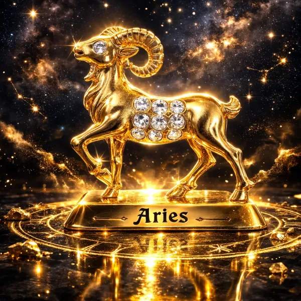 Znamení zvěrokruhu – Beran (se Swarovski krystaly)